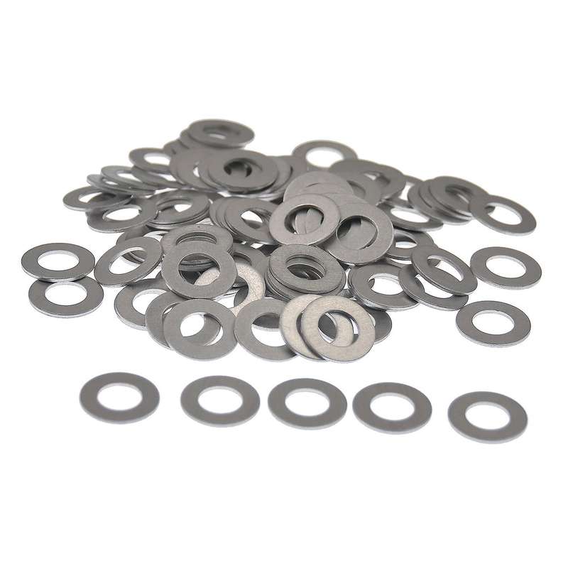 100Pcs Plug Drain Washer Auto Oil Gasket Seal Fits for / 90430-12027 9043012027