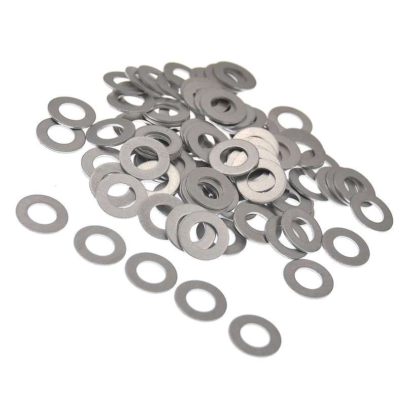 100Pcs Plug Drain Washer Auto Oil Gasket Seal Fits for / 90430-12027 9043012027