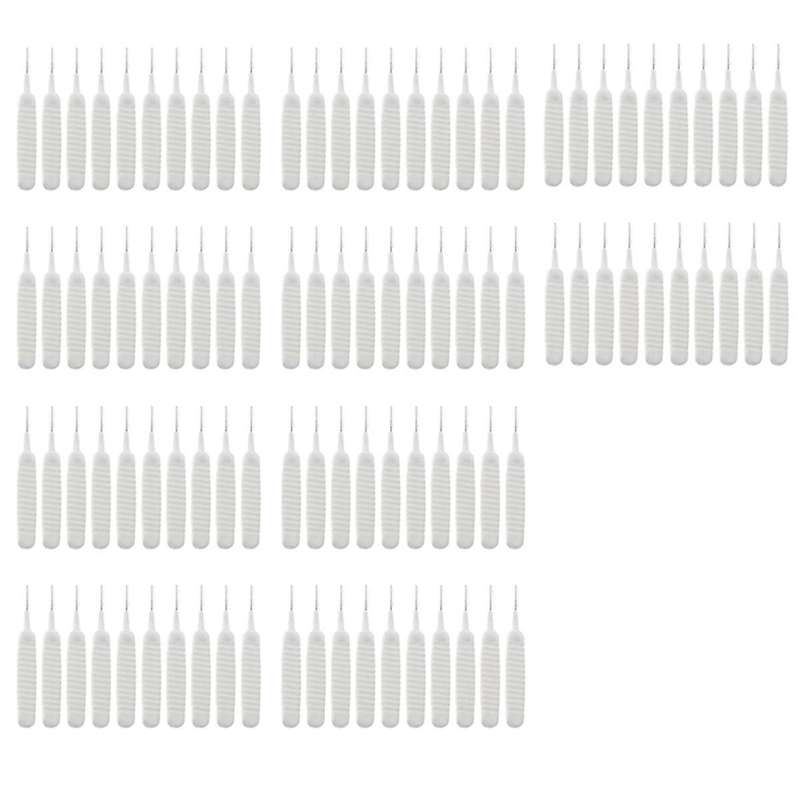 100Pcs Shower Cleaning Artifact Nozzle Cleaning and Dredging Needle Shower Head Cleaning Brush