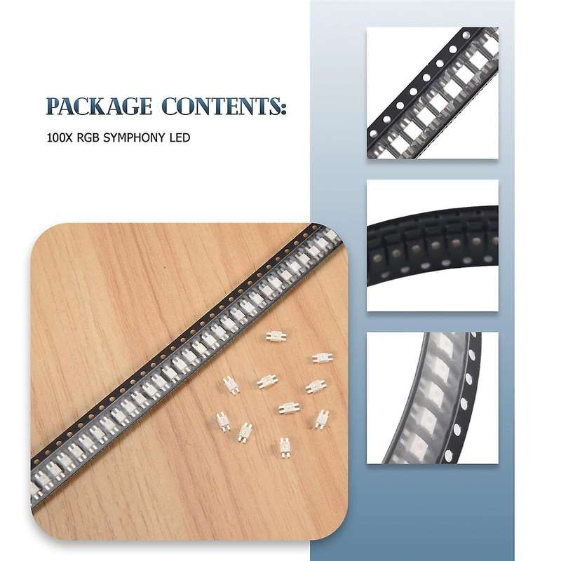 100PCS SK6812 MINI-E RGB (Similar WS2812B) SK6812 3228 SMD Pixels LED Chip Individually Addressable