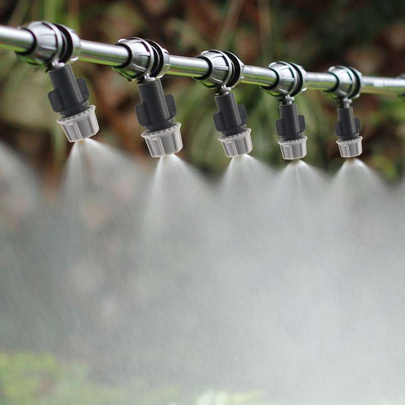 100Pcs(50 Pairs)Garden Irrigation Kit Adjustable Atomization Kit