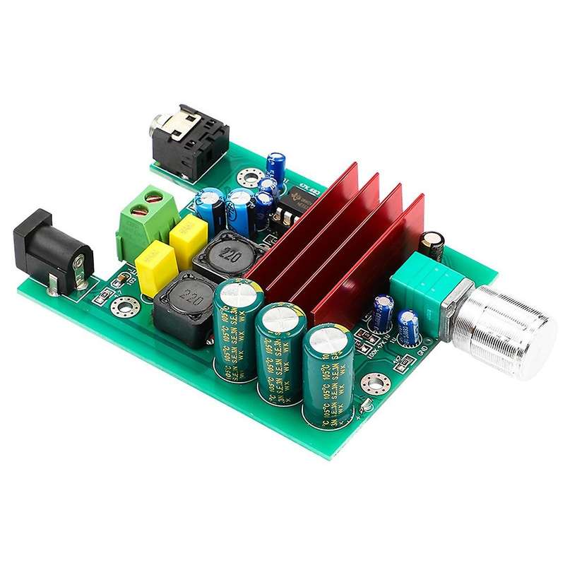 100W TPA3116D2 Amplifier Full Frequency Mono Channel Digital Power Amp Board NE5532 OPAMP 8-25V (Mon