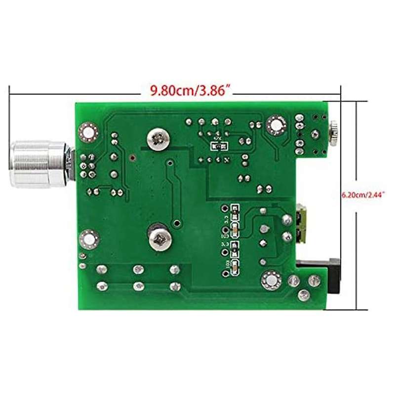 100W TPA3116D2 Amplifier Full Frequency Mono Channel Digital Power Amp Board NE5532 OPAMP 8-25V (Mon