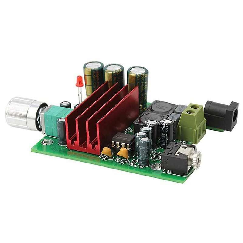 100W TPA3116D2 Amplifier Full Frequency Mono Channel Digital Power Amp Board NE5532 OPAMP 8-25V (Mon