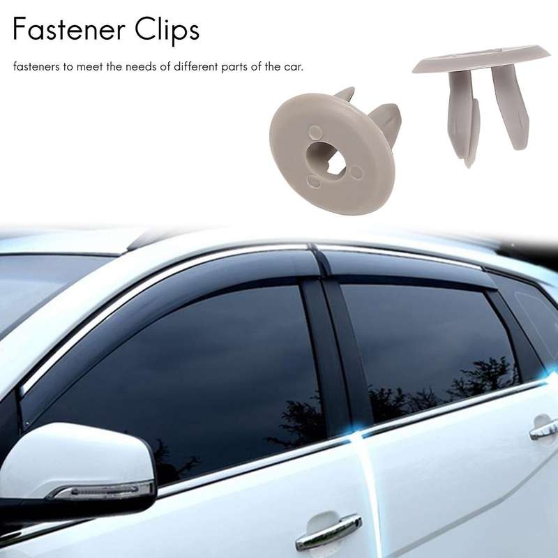 100x for T4 T5 Transporter Eurovan Dark Trim Panel Lining Clips