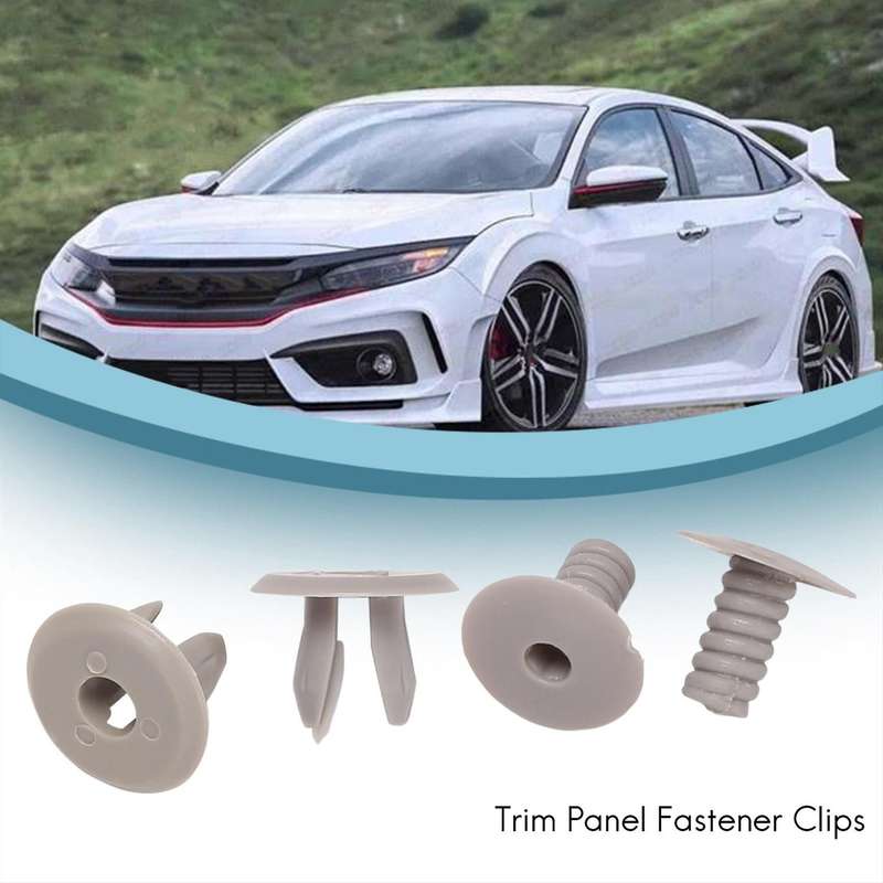 100x for T4 T5 Transporter Eurovan Dark Trim Panel Lining Clips
