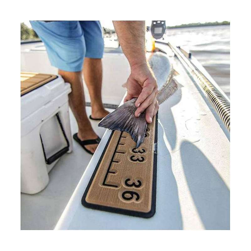 100X15cm EVA Foam Fishing Measuring Sticker Self-Adhesive Backing Ruler Fish Measurement for Fishin