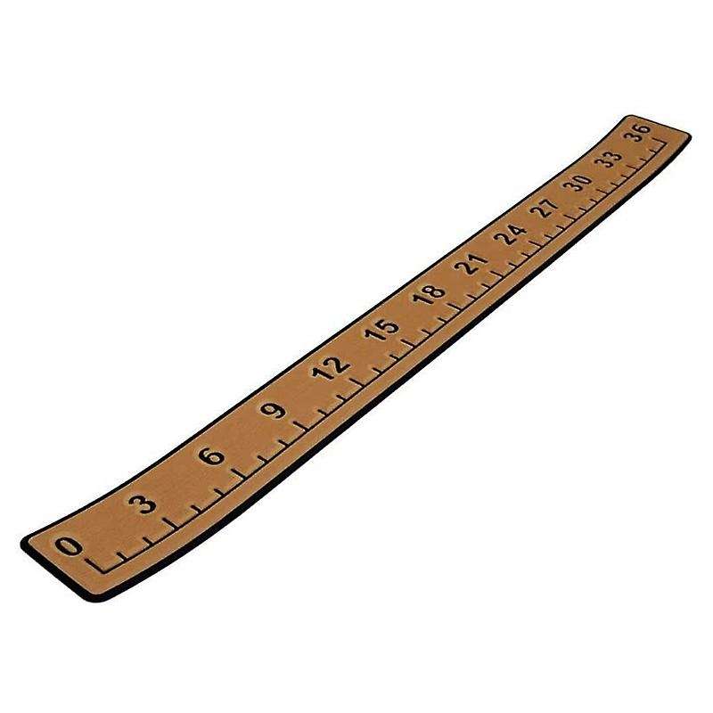 100x15cm EVA Foam Fishing Measuring Sticker Self-Adhesive Backing Ruler Fish Measurement for Fishing