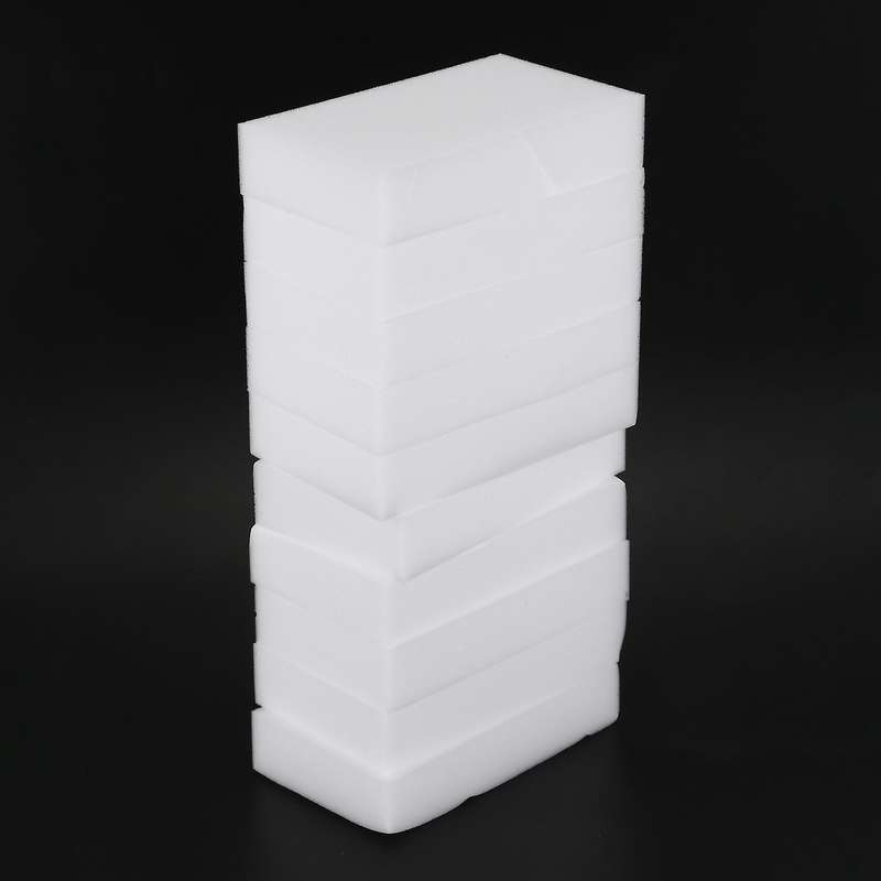 100x60x20mm 10pcs Sponge Eraser Melamine Cleaner-white