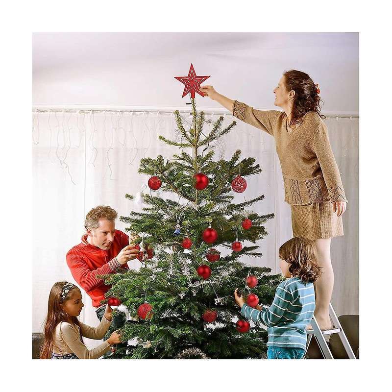 101pcs Red Christmas Ball Ornaments for , Shatterproof Balls Decorative Baubles Hanging