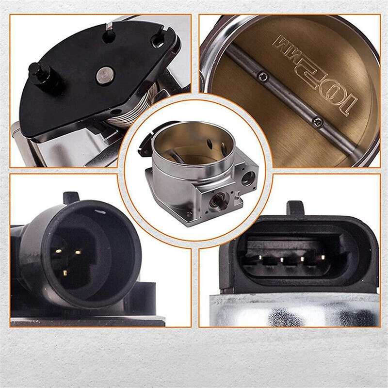 102mm Aluminum 4 Bolt Throttle Body for Gen III LS1 LS6 LS7 LSX
