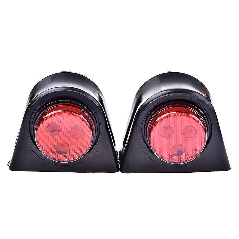 10-30V Car Truck Led Side Marker Light Double Side Indicator Lamps Red White for Trailer Lorry Van