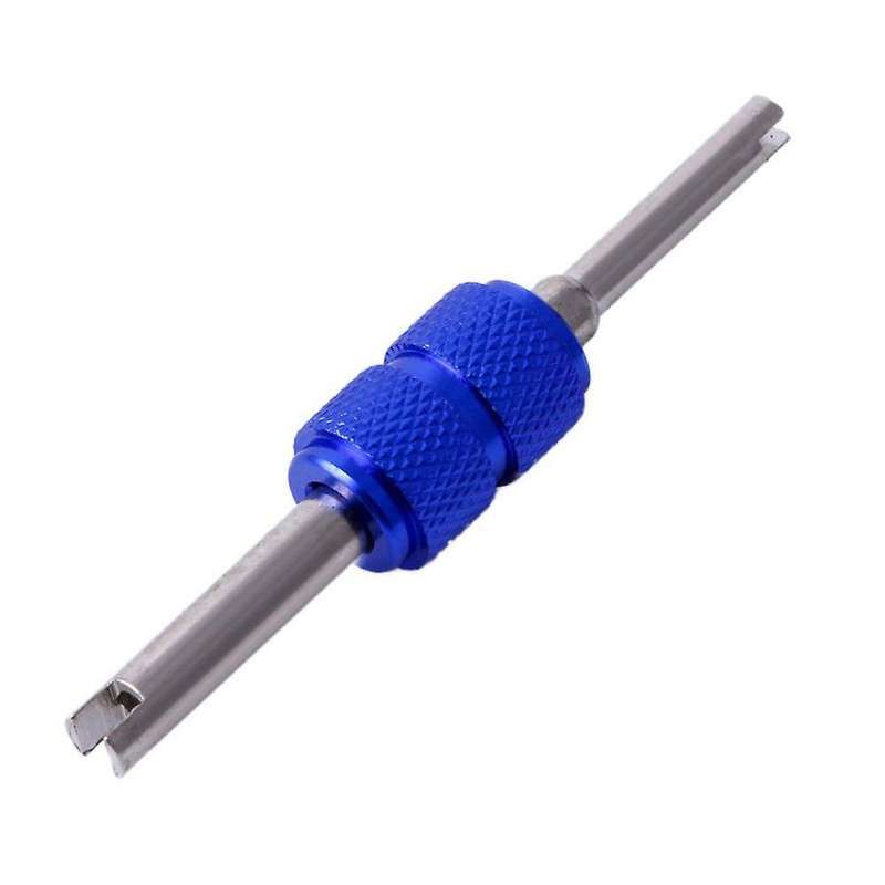 102PCS Universal AC R12 & R134A Air Conditioning Valve Core Remover Installer Tool Kit with 2 Remova