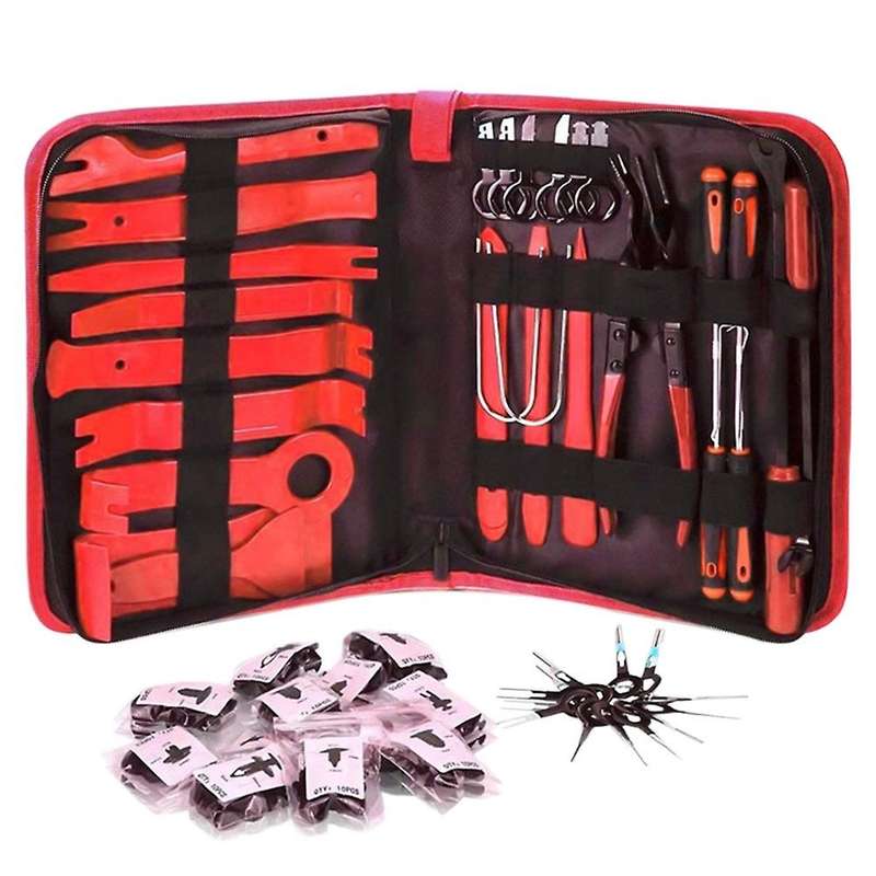 102Pcs Car Audio Disassembly Tool Interior Door Clip Panel Trim Dashboard Removal Tool Modification