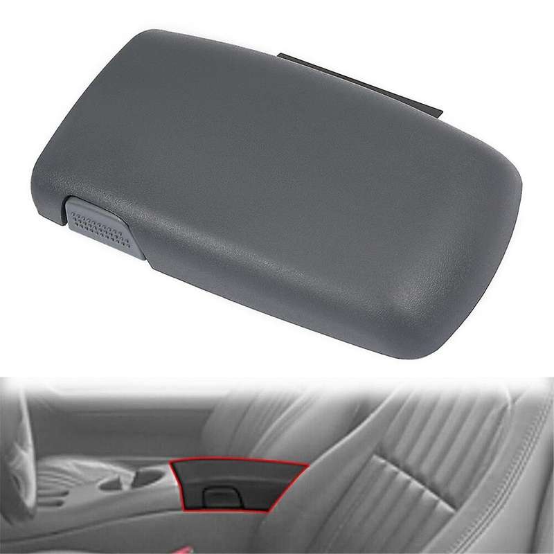 10421355 Gray Car Front Center Console Lid Armrest Door for 1997-2002