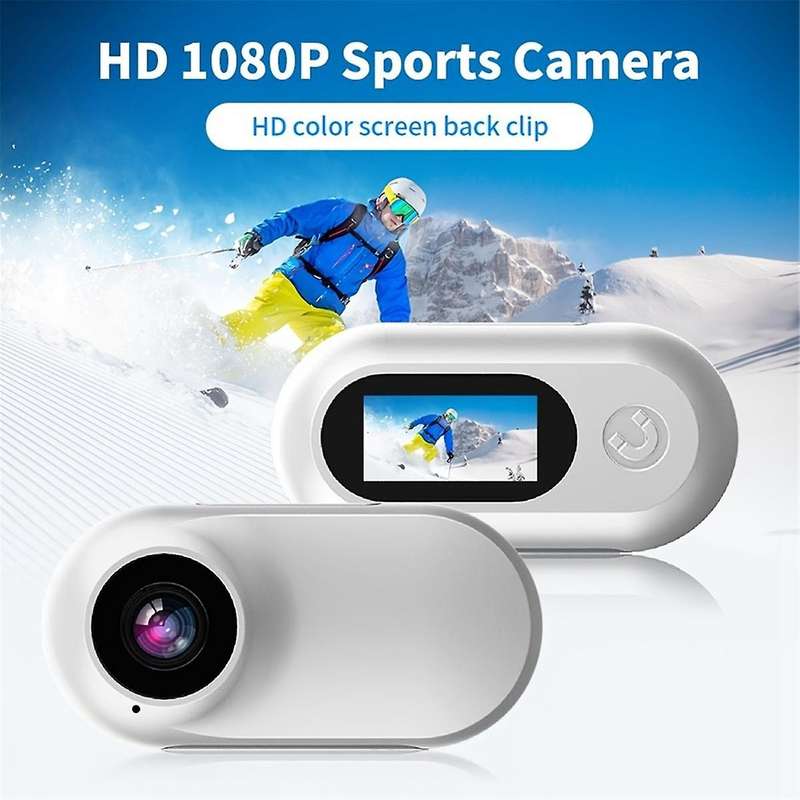 1080P Mini Action Camera Outdoor Sport Pocket Cam with Screen Video Recorder Cam for Car Bike Bicyc