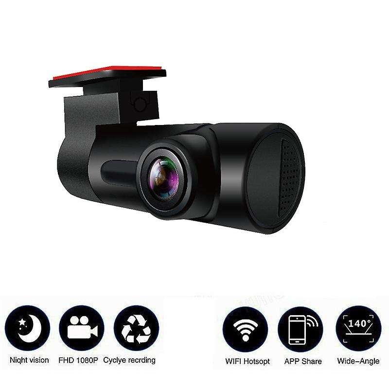 1080P Mobile Phone WIFI Driving Recorder Mini Car Night Vision DV Loop Recording