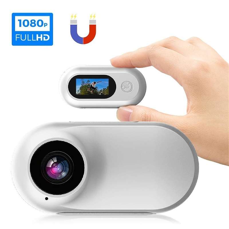1080P Mini Action Camera Outdoor Sport Pocket Cam with Screen Video Recorder Cam for Car Bike Bicycl