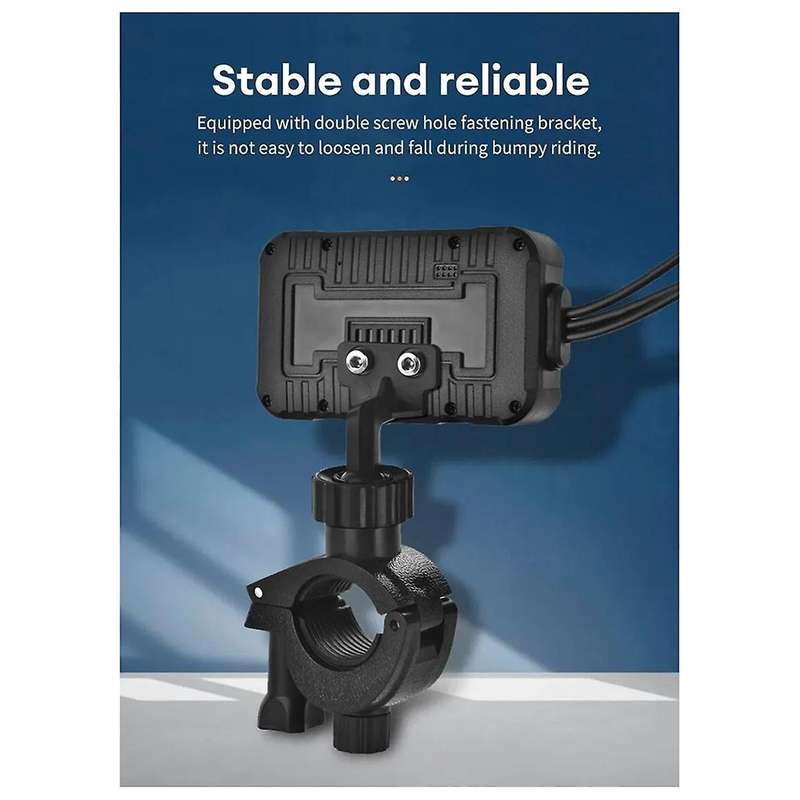 1080P Waterproof Motorcycle Camera DVR Motorcycle Dashcam 3.0 Inch Front Rear Camera Video Motorcycl