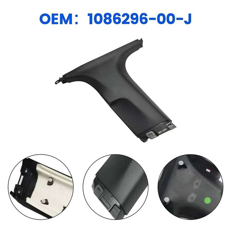 1086296-00-J Car Left Driver Side Lower B Pillar Trim Panel for 2017-2022