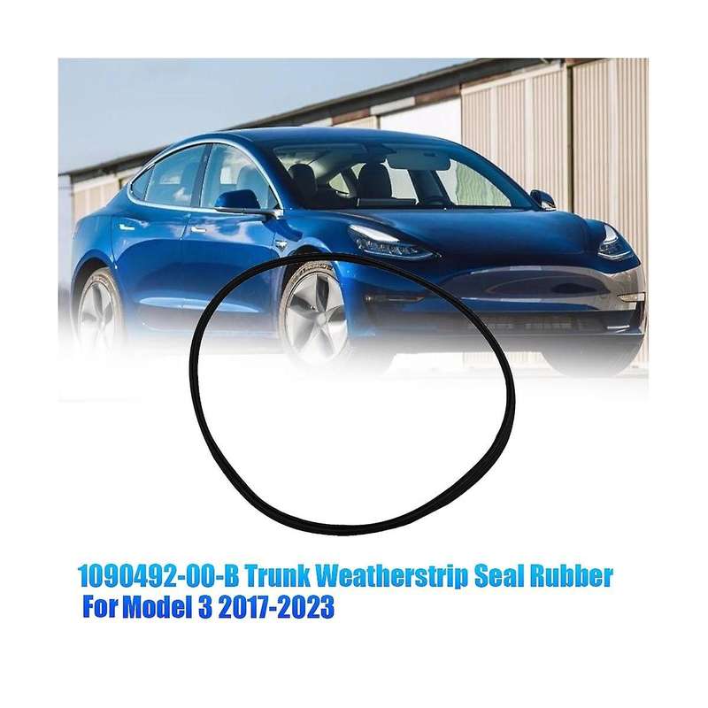 1090492-00-b Car Front Trunk Frunk Weatherstrip for Model 3 2017-2023 Luggage Sealing Strip 1090492