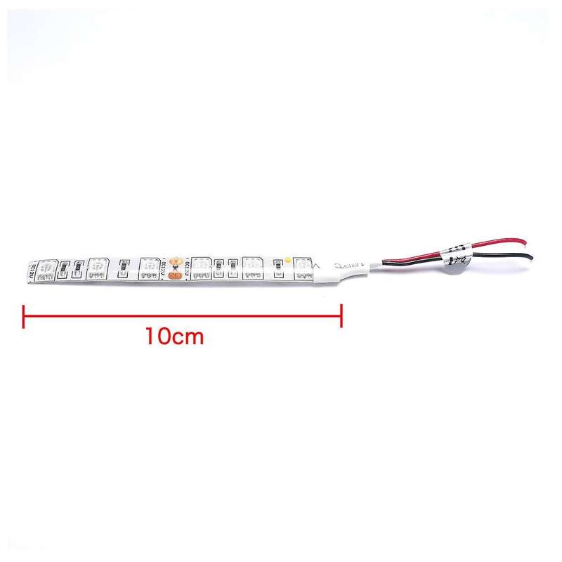 10Cm Waterproof Red 5050 Led Strip Lights Dc 12V Caravan Boat Car