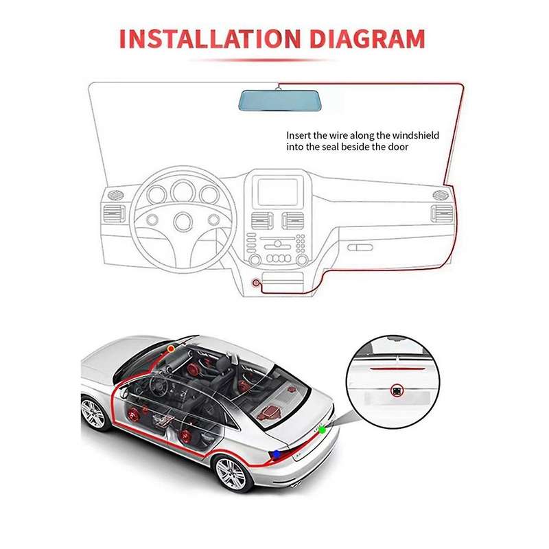 10-Inch Driving Recorder Rearview Mirror 4K HD Full Screen Front and Rear Dual Recording Mobile Pho