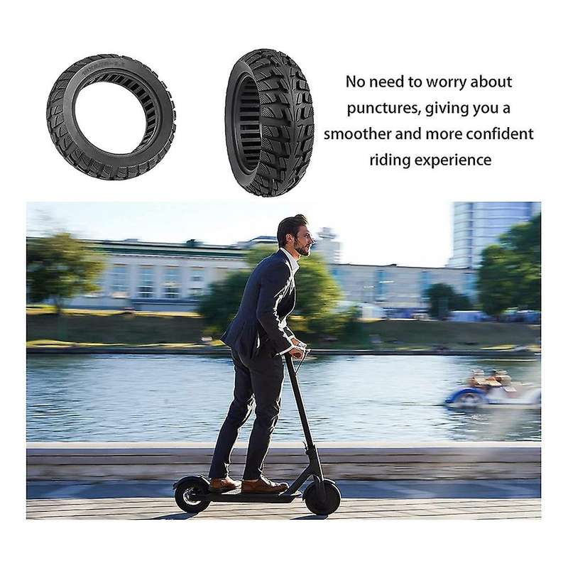 10inch Electric Scooter Solid Tire,10x2.70-6.5 70/65-6.5 Tires,off-road Anti-skid Wear-resistant Sc