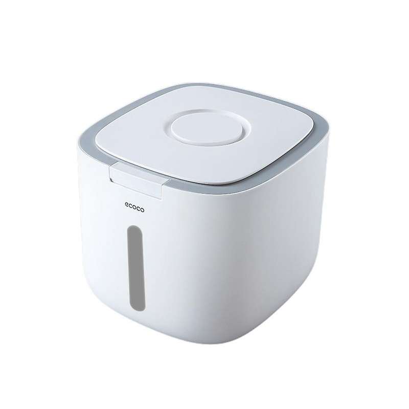 10KG Rice Storage Box Grains Bucket Moisture-Proof Sealed Insect-Proof Modern Household Decor Kitche