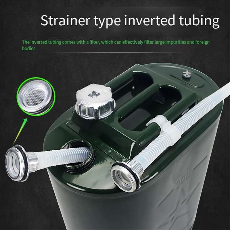 10l Barrels Can Gas Spare Container Anti-static Can Square Fuels Container Leak Proof Portable Tank