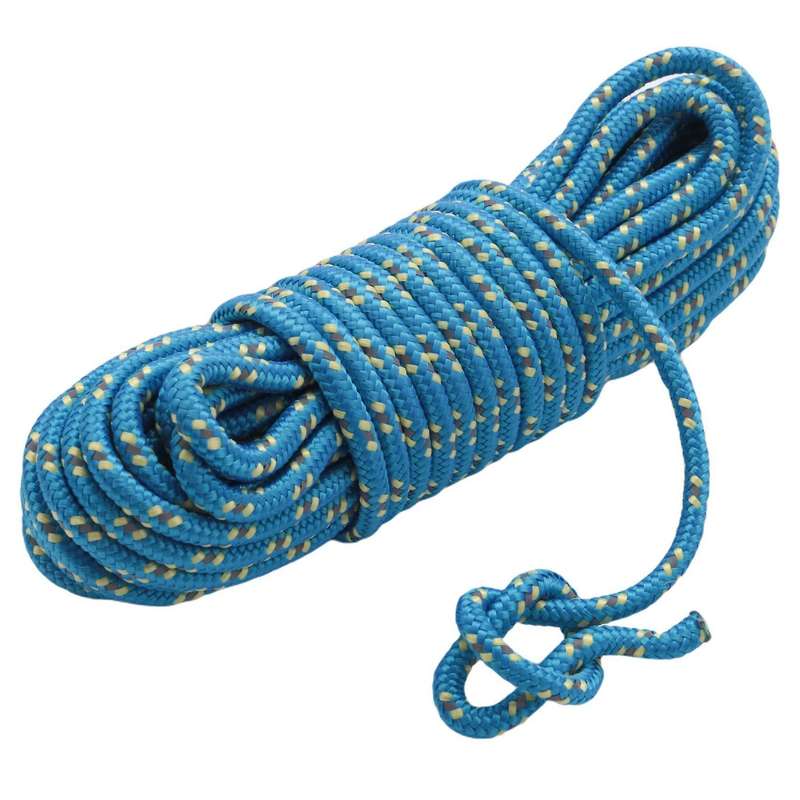10M Reflective Tent Rope Outdoor Luminous Glow Rope Fluorescent Glow Camping Rope Packaging Rope Blu