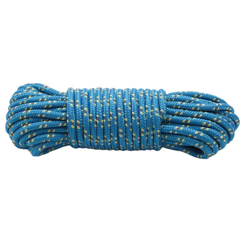 10M Reflective Tent Rope Outdoor Luminous Glow Rope Fluorescent Glow Camping Rope Packaging Rope Blu