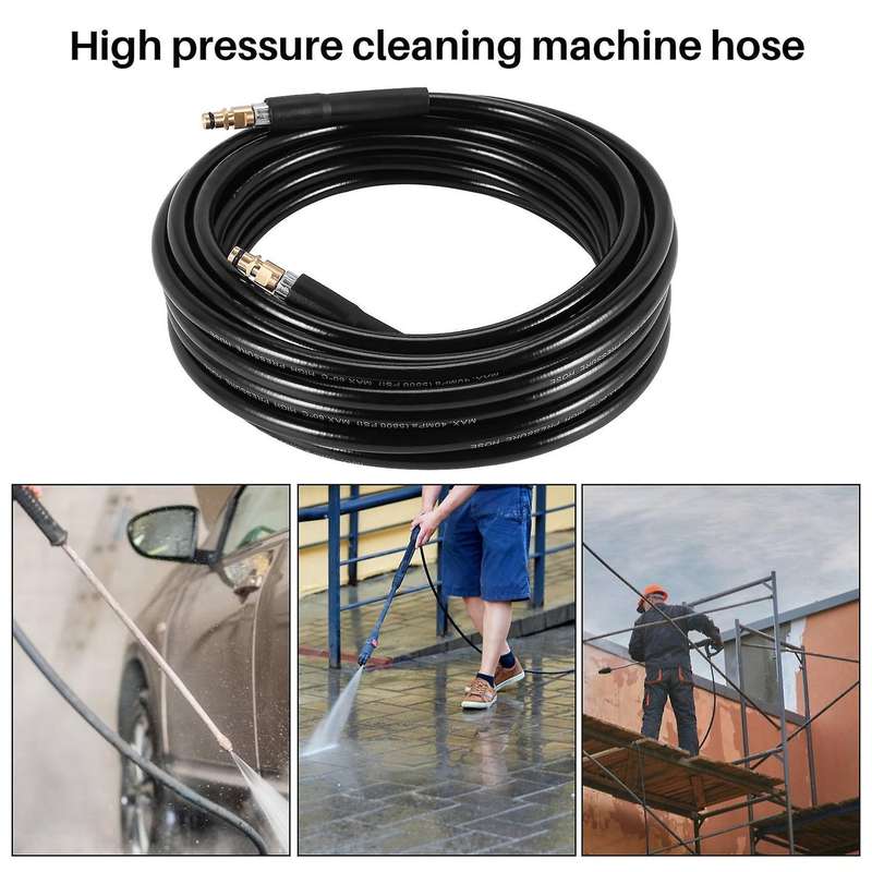 10M High Pressure Cleaner Car Wash Hose Compatible Karcher K2 K3 K4 K5 K6 K7