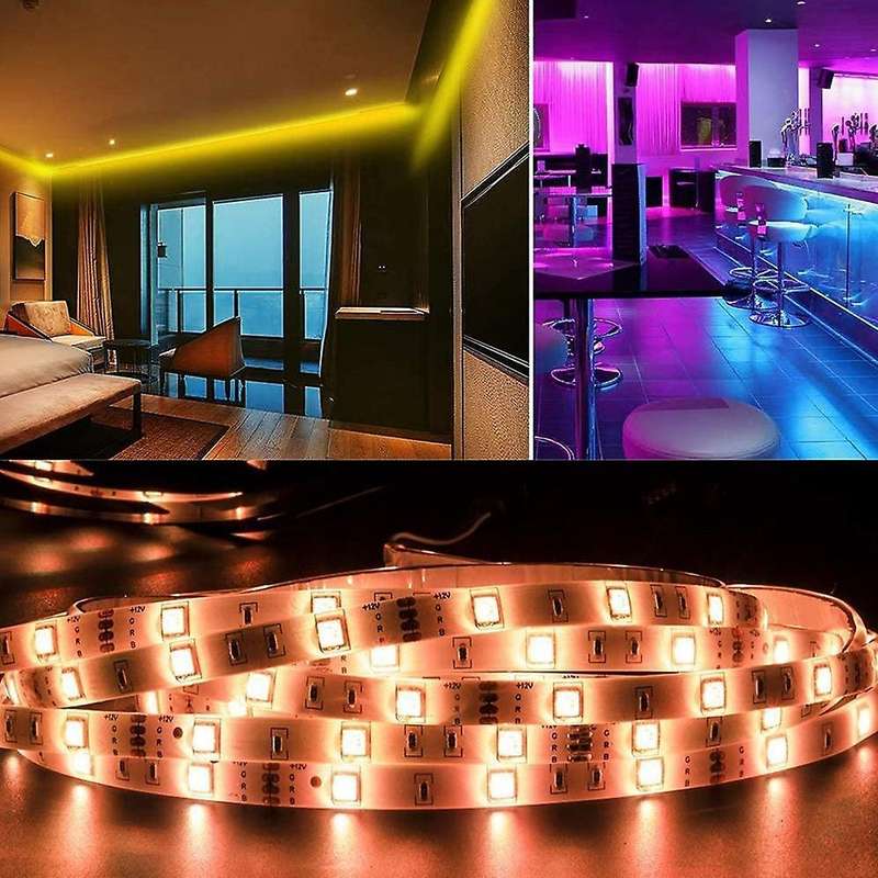 10M LED Lights Strip RGB 3528 Flexible Light Strip Waterproof with 44 Key Remote Controller+Controll