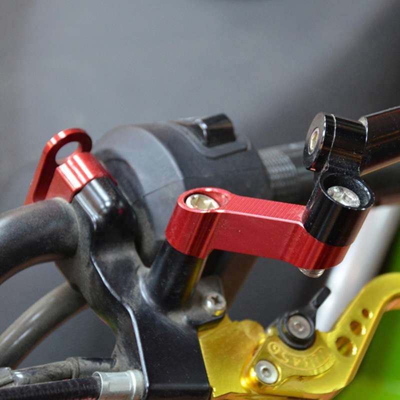 10MM 8MM Motorcycle Rearview Mirrors Extension Riser Extender Adapter for Universal Parts D