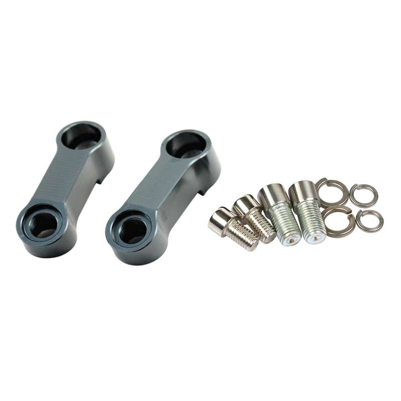 10MM 8MM Motorcycle Rearview Mirrors Extension Riser Extender Adapter for Universal Parts D