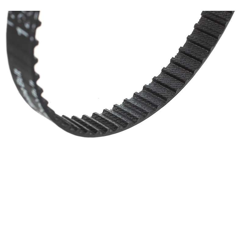 10mm Wide 5.08mm Pitch 60 Teeth 60t Cog Timing Belt Black 120xl