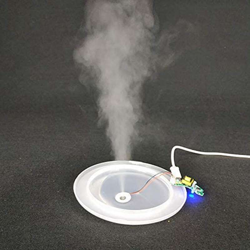 10-pack 20mm Ultrasonic Mist Maker Fogger Ceramics Discs with Wire and Sealing Ring