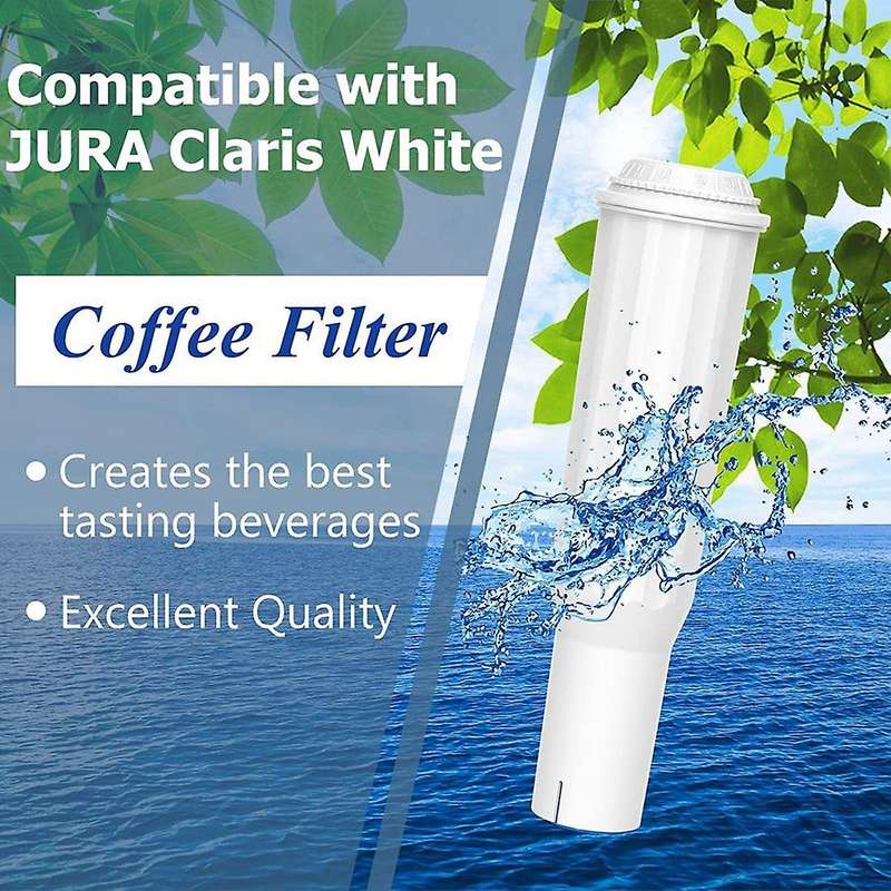 10PC Espresso Machine Water Filter for White, Impressa E8 Z5 E9 J5 F60,,Avantgarde,,Etc