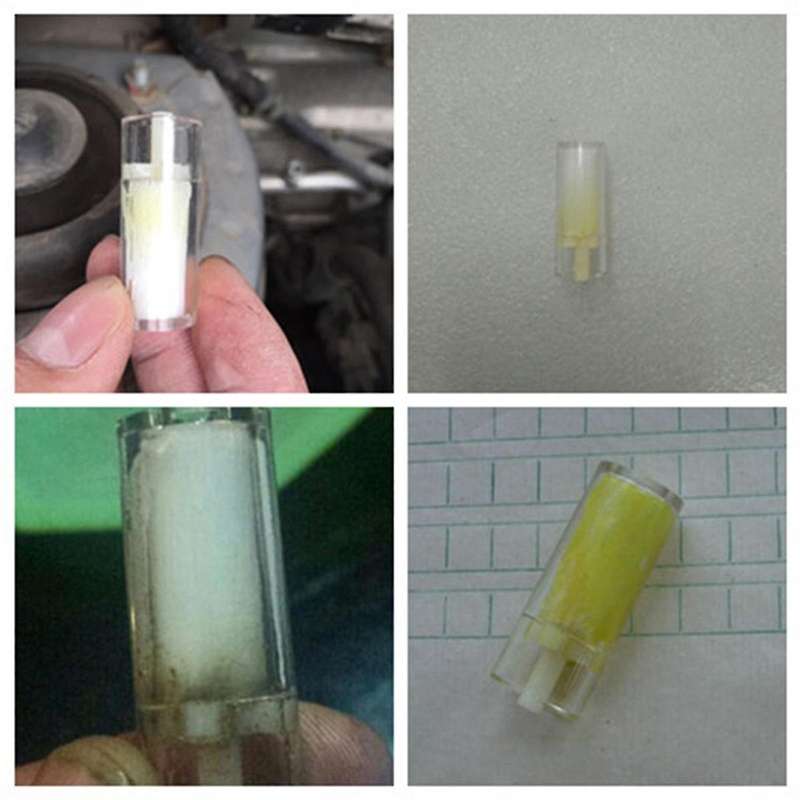 10pc Car Aircon Oil Checker Automotive Air Conditioning R-134A Refrigeration Oil Testing Instrument
