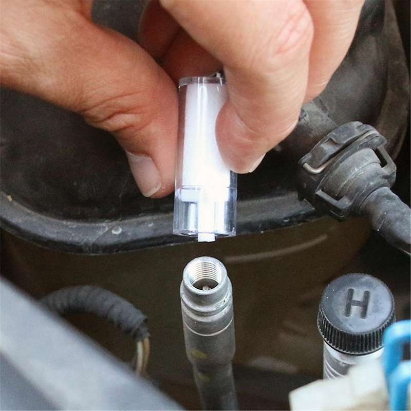 10pc Car Aircon Oil Checker Automotive Air Conditioning R-134A Refrigeration Oil Testing Instrument