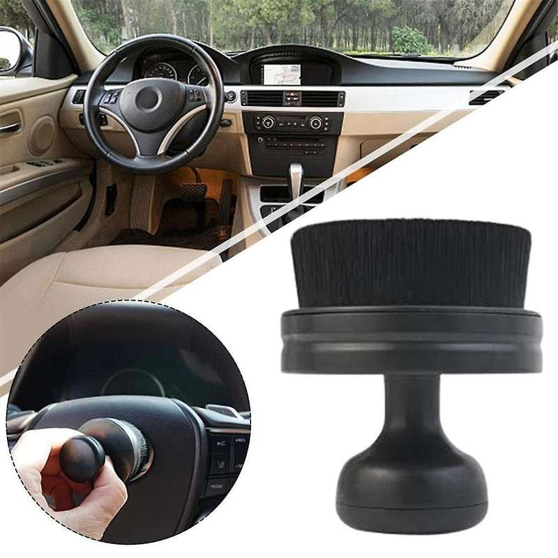 10PC Car Tire Detailing Brush Auto Detail Brush Portable CarTire Brush with Seal Cover High Density