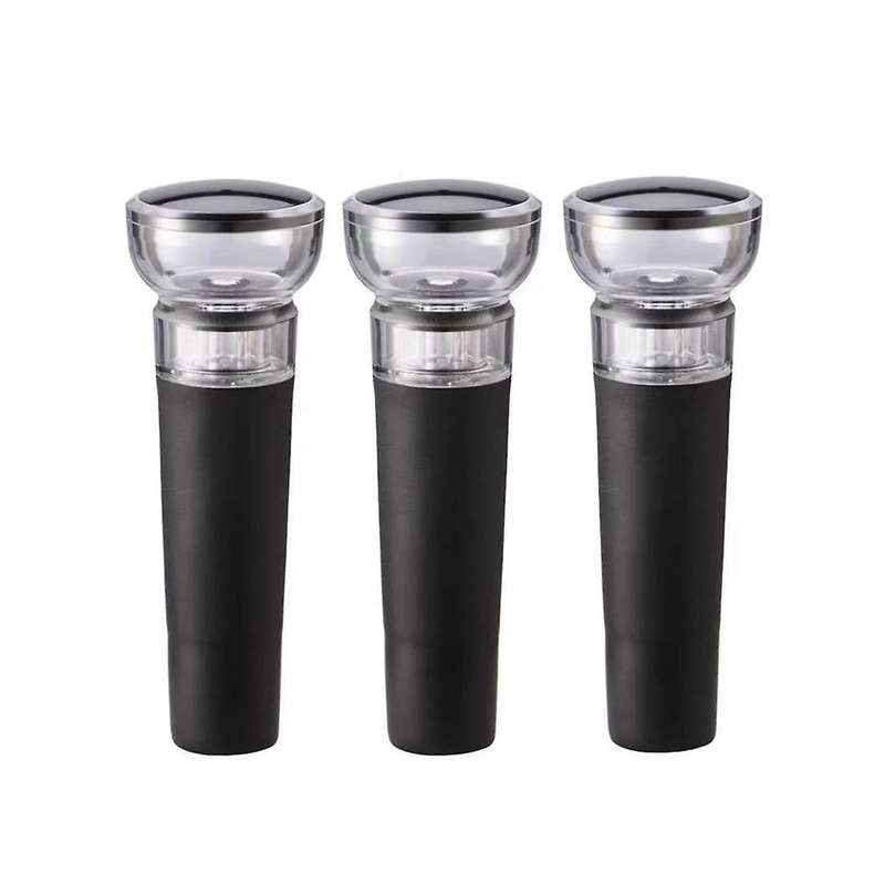 10pc Vacuum Pump Reusable Bottle Cap Stopper Sealer Airtight Wine Beer Soda Cork Closer Wine Cork L