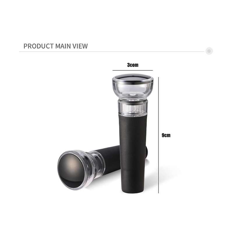 10pc Vacuum Pump Reusable Bottle Cap Stopper Sealer Airtight Wine Beer Soda Cork Closer Wine Cork L