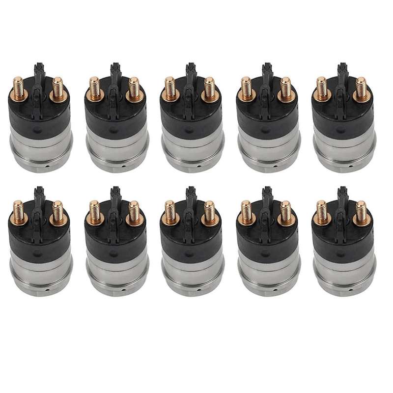 10pcs 0445120007, F00rj02697 Fuel Injector Solenoid Control Valve for Ram 2500 3500 with 5.9l