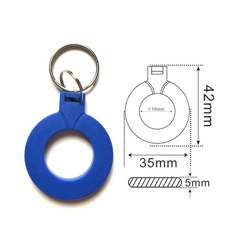 10Pcs 13.56MHZ CUID Keyfobs CUID Changeable MF S50 1K IC Keys Keyfobs Token Tags NFC Clone Copy Bloc