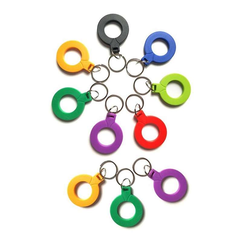 10Pcs 13.56MHZ CUID Keyfobs CUID Changeable MF S50 1K IC Keys Keyfobs Token Tags NFC Clone Copy Bloc