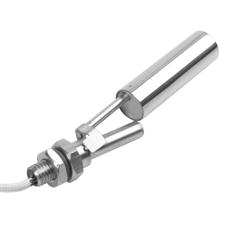 10Pcs 11.9cm Stainless Steel Duckbilled Float Water Level Switch Sensor Stainless Steel Portable Fl