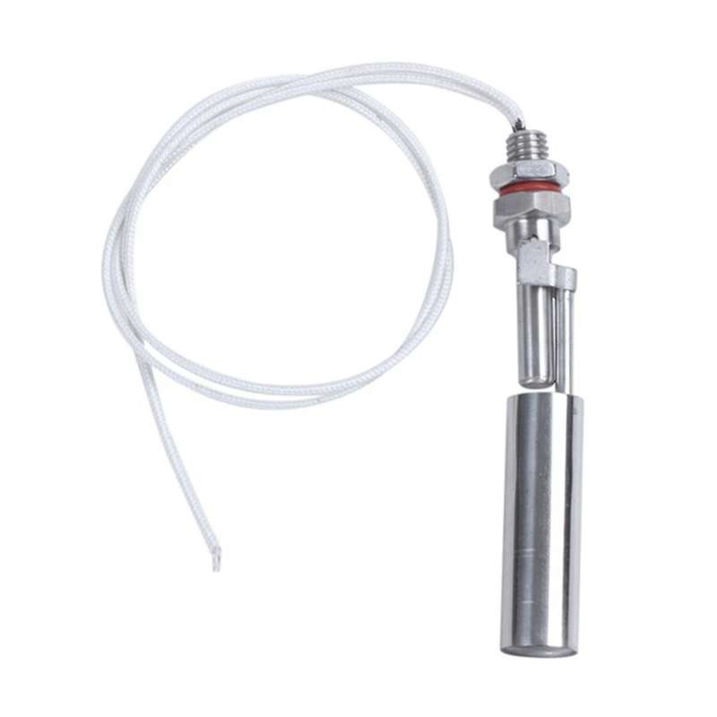 10Pcs 11.9cm Stainless Steel Duckbilled Float Water Level Switch Sensor Stainless Steel Portable Fl