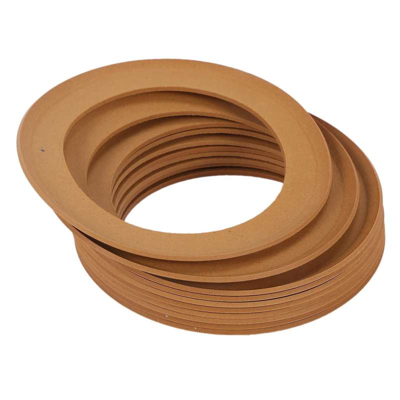 10Pcs 1100W Dental Compressor Use Pistons Polyimide Rubber Ring Oil Free Air Compressor PTFE Rings